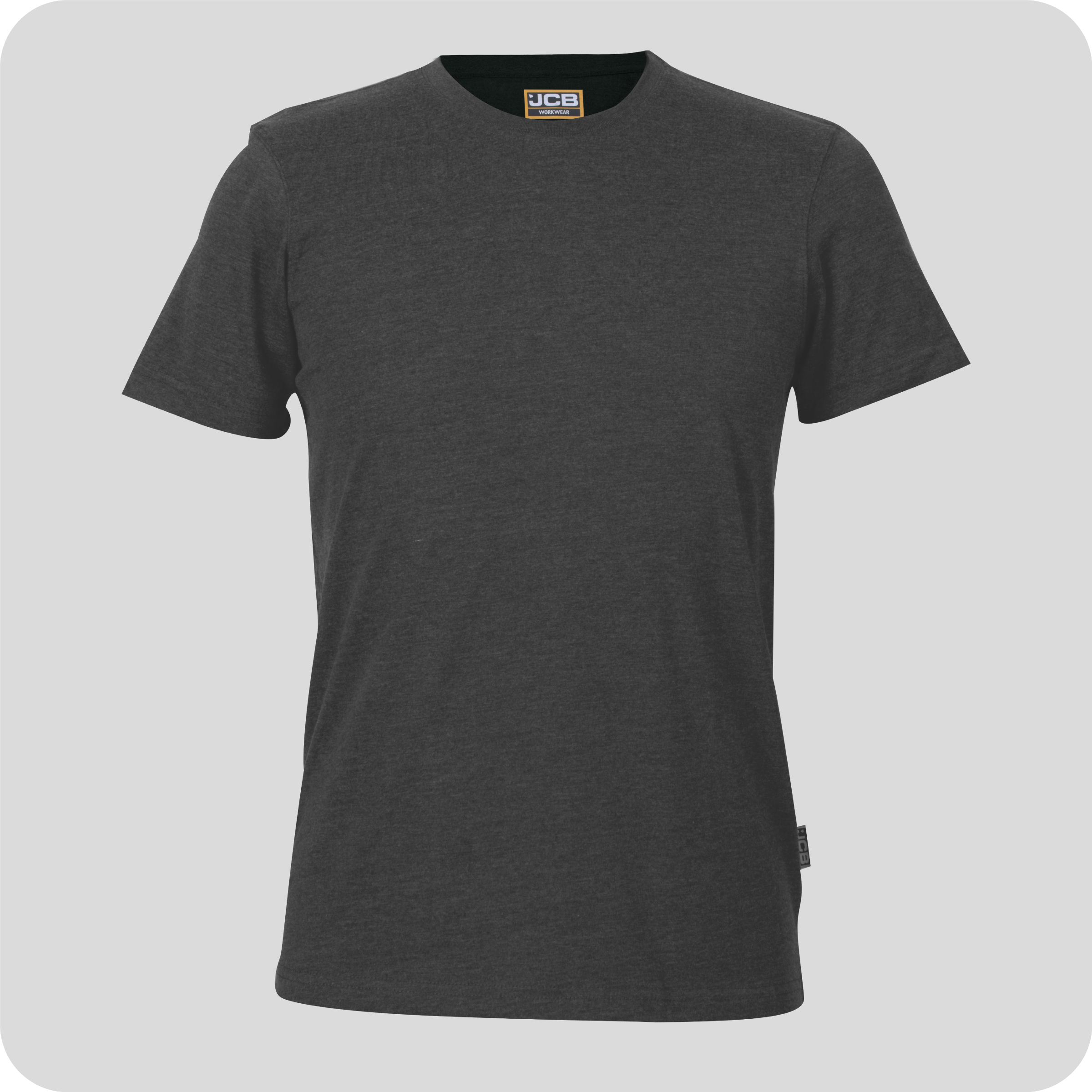 JCB Crew T Shirt Grey Front 600x600 1.Jpg