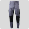 JCB Stretch Tech Trousers Grey Black Front 600x600 1 100x100