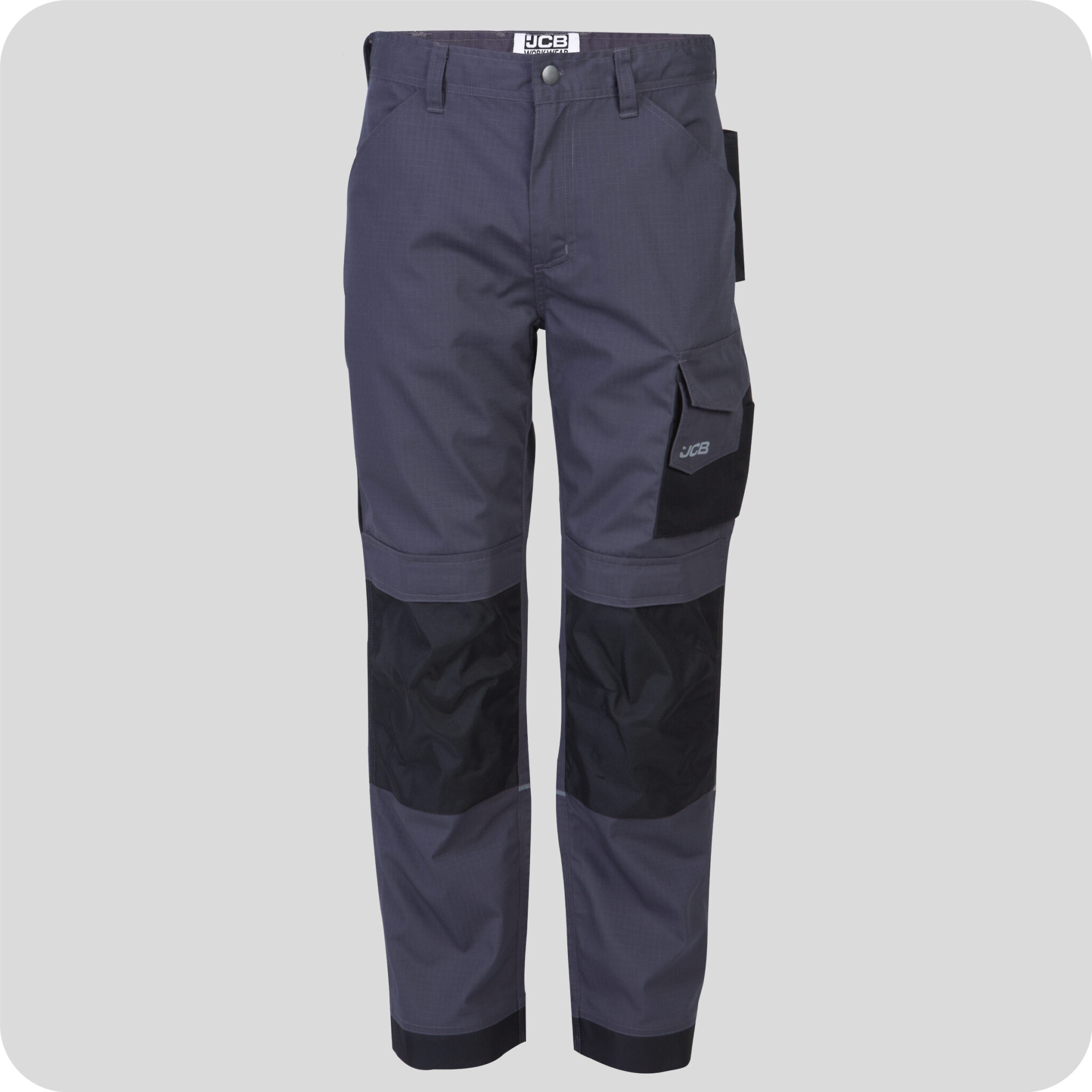 JCB Technical Work Trousers Grey Black Front 600x600 1 2048x2048.Jpg